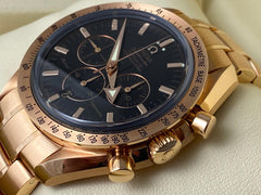 Omega Speedmaster Broad Arrow Michael Schumacher Rose Gold 3159.50.00 New Full Set