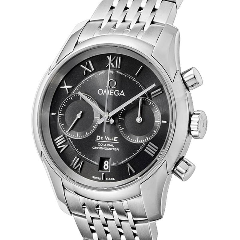 Omega De Ville Hour Vision Black Parallel Import 5 Year Warranty 431.10.42.51.01.001