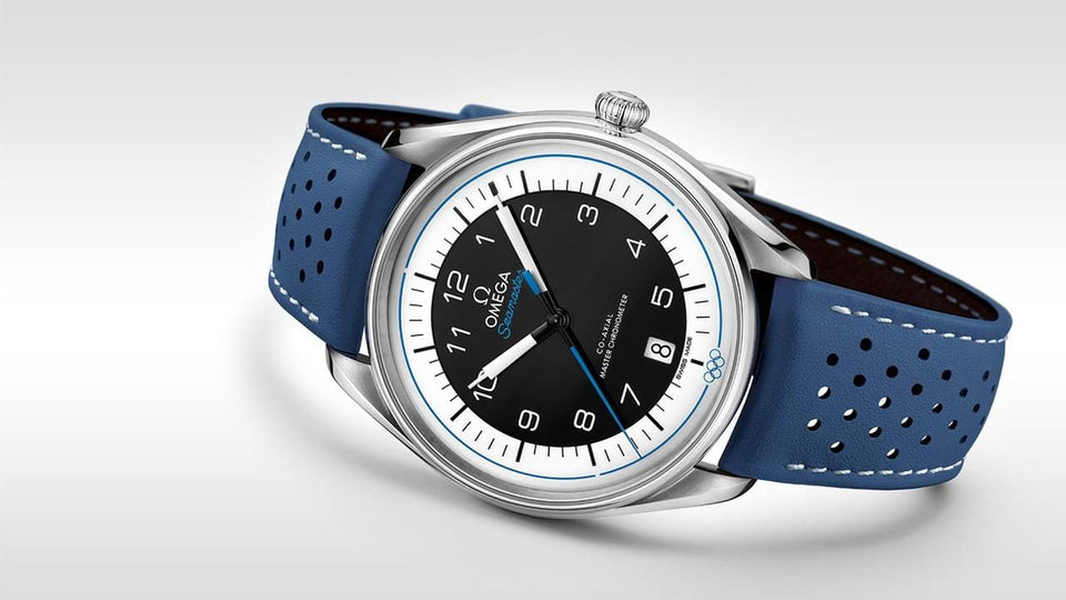 Omega Olympics Official Timekeeper Blue Limited Edition 39.5mm 522.32.40.20.01.001