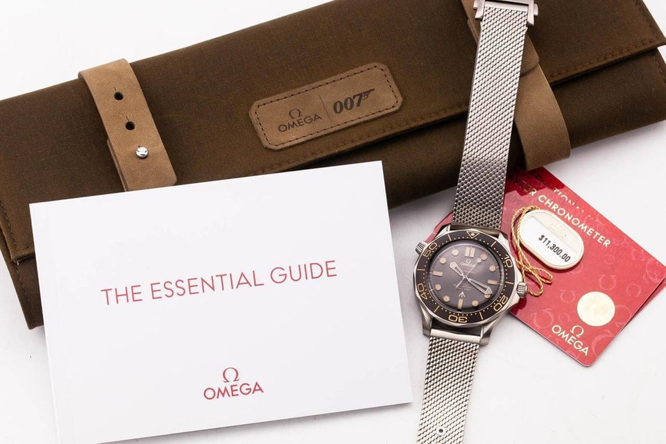 Omega Seamaster 300 James Bond No Time To Die NTTD 210.90.42.20.01.001