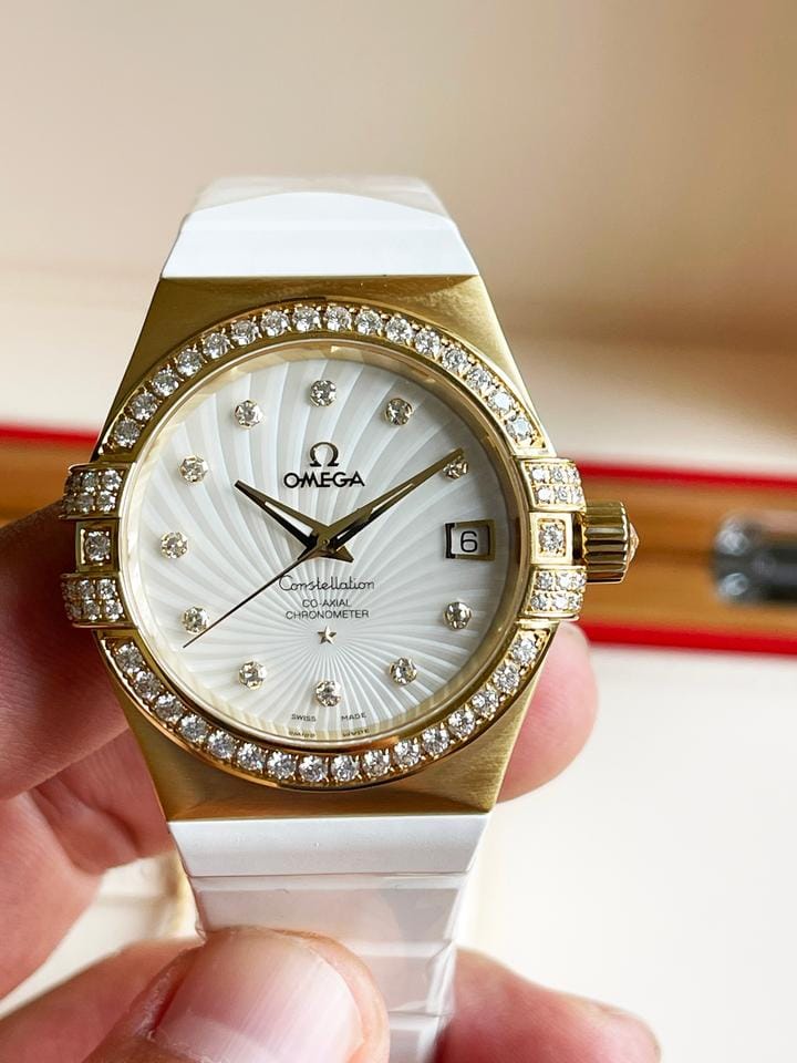 Omega Constellation Co-axial Brand new fullset(Fullset warranty card,Box,book,tag,seal)