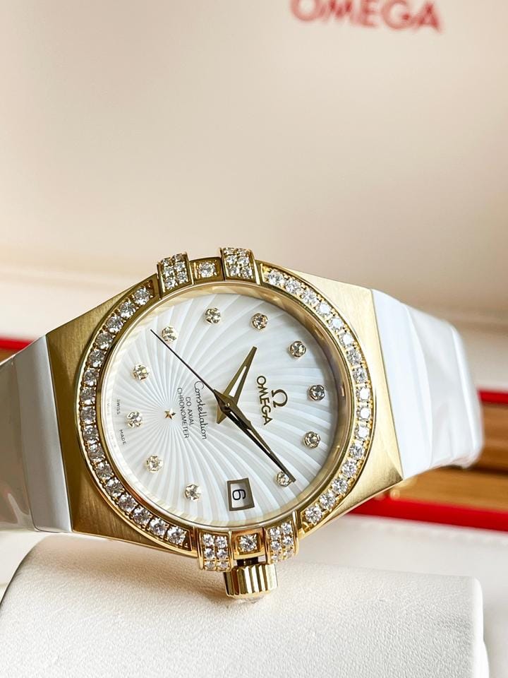 Omega Constellation Co-axial Brand new fullset(Fullset warranty card,Box,book,tag,seal)