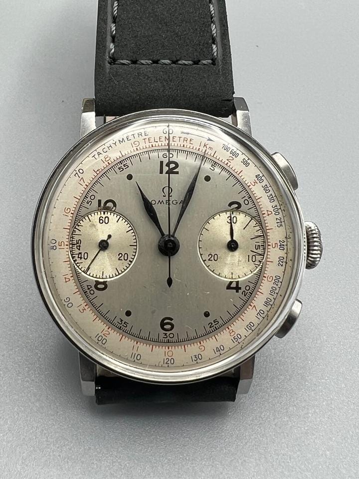 Omega Cal 33.3 Stainless Steel Chrono