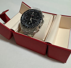 Omega Speedmaster Moonphase Limited edition dual moonphase in meteorite full papers