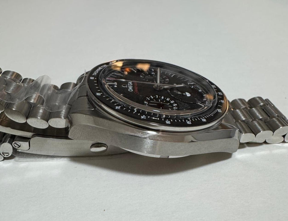 Omega Speedmaster Moonphase Limited edition dual moonphase in meteorite full papers
