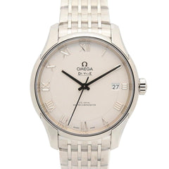 Omega De Ville Hour Vision Wrist Watch 433.10.41.21.02.001 Automatic SS NEW mens