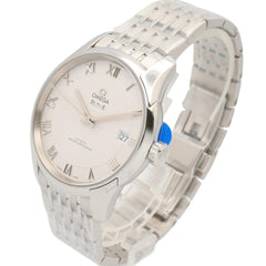 Omega De Ville Hour Vision Wrist Watch 433.10.41.21.02.001 Automatic SS NEW mens
