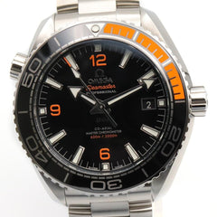 Omega Seamaster Planet Ocean Wrist Watch Automatic SS NEW mens