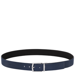 Longchamp Le Foulonné Men's belt Navy/Black