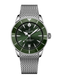 Breitling Superocean Heritage 42 B31 Automatic 42 - Grün Full Set Full Warranty