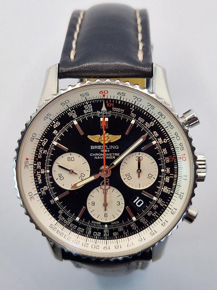 Breitling Navitimer 01with new staps