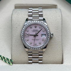 Rolex | Datejust | 279139RBR | White gold | 28 mm | White gold | Pink | Automatic