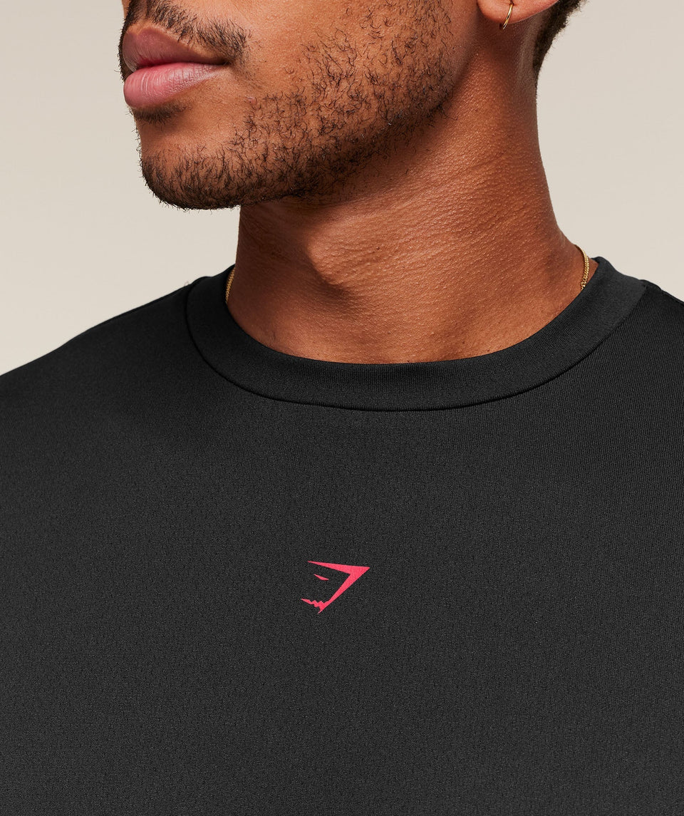 Gymshark Hybrid Athlete T-Shirt - GS Black