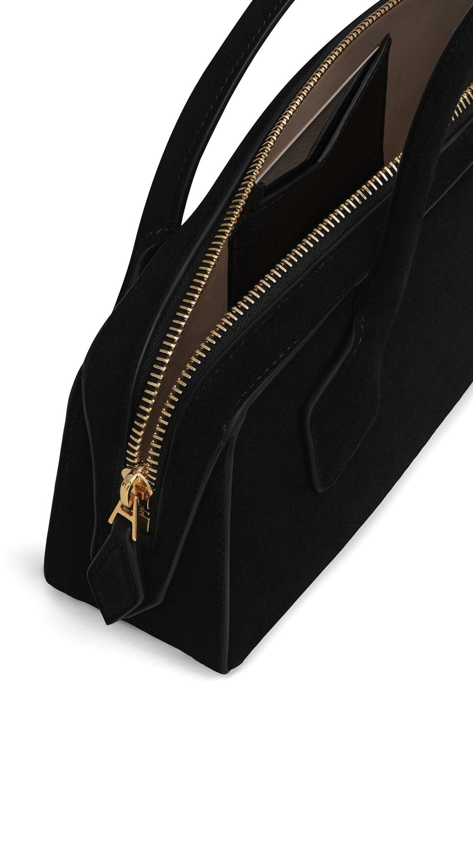 LE TECKEL CLUTCH IN SUEDE