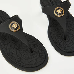 Alia Rubber Flat Sandals