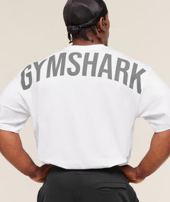 Gymshark Power T-Shirt - White