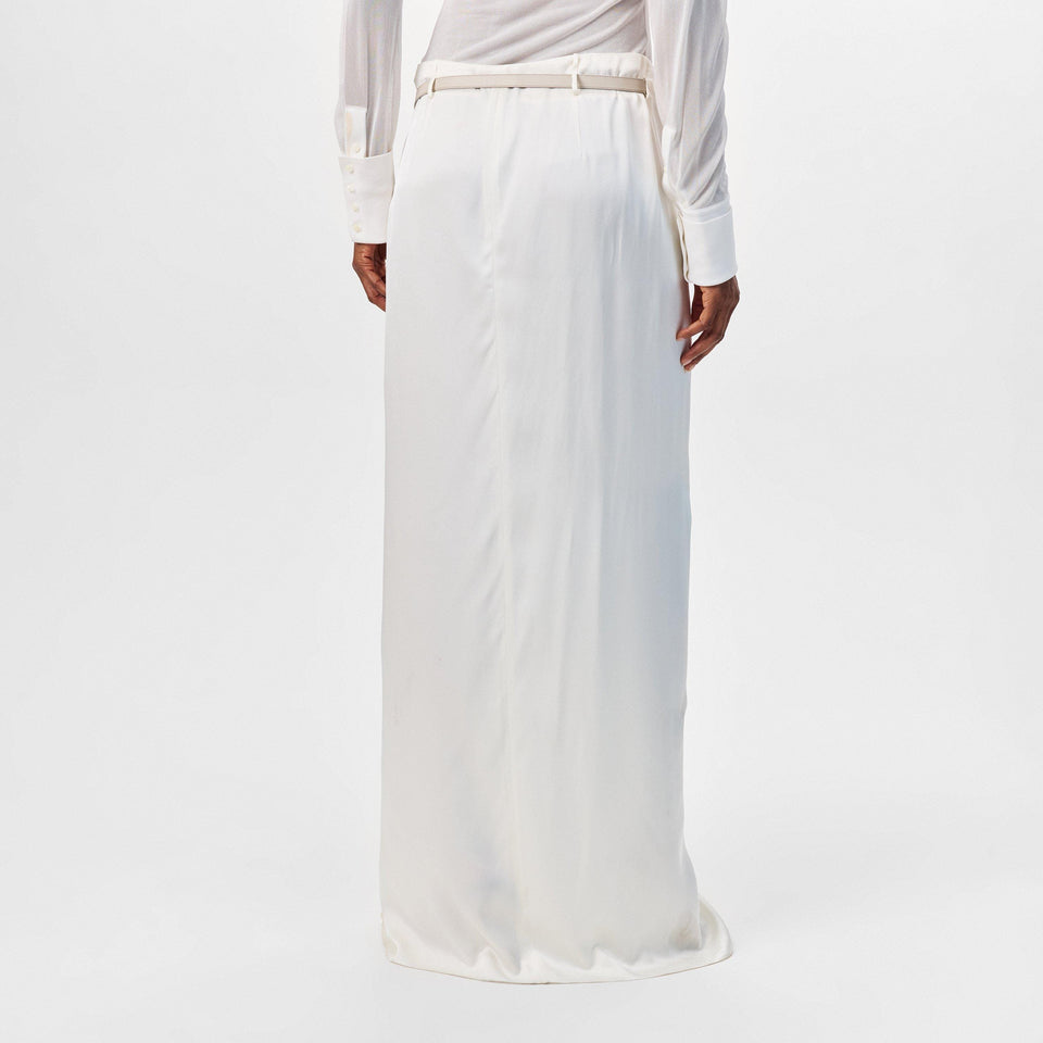 Silk Maxi Skirt