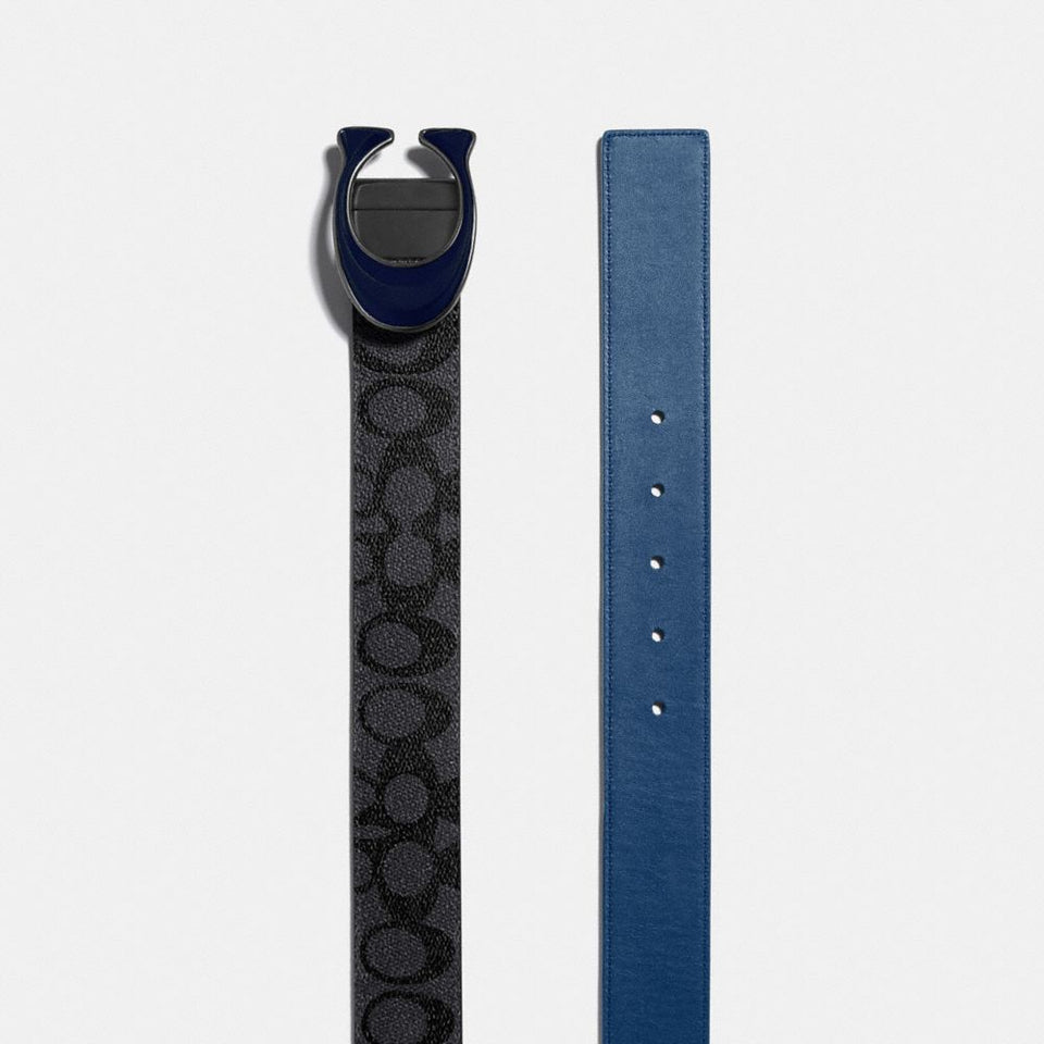 Signature Buckle Cut-To-Size Reversible Belt, 38 Mm