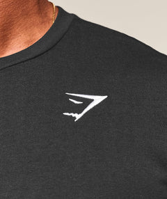 Gymshark Crest T-Shirt - Black