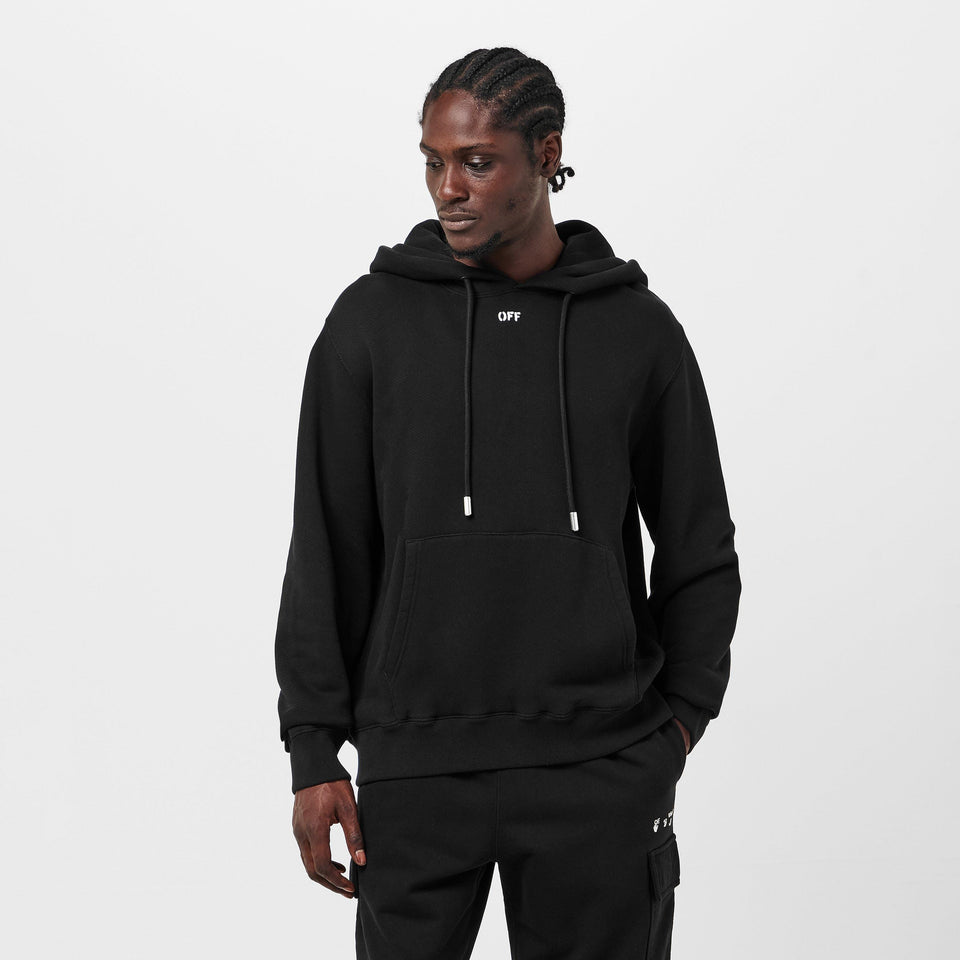 Brick Arrows Jersey Fleece Long Sleeve Slim Fit Hoodie