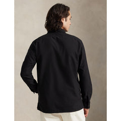 Garment Dye Cotton Long Sleeve Full Zip Overshirt