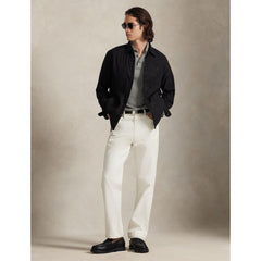 Garment Dye Cotton Long Sleeve Full Zip Overshirt