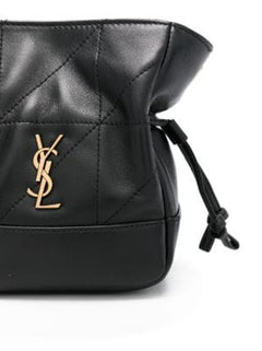Saint Laurent Mini Jamie Quilted Logo Shoulder Bag