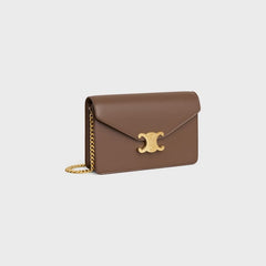 Wallet On Chain Margo in Shiny calfskin