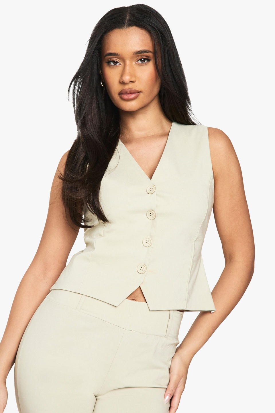 Bengaline Fitted Waistcoat