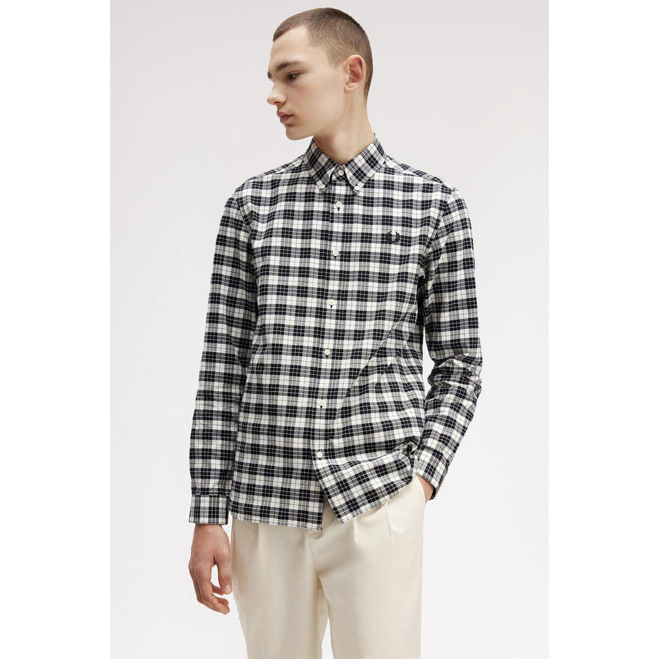 Tartan Long Sleeve Oxford Shirt
