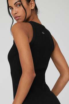 Seamless Ribbed Warm Nights Dress