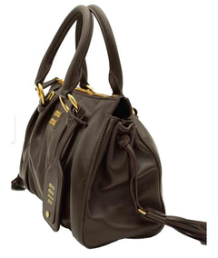 Brown Leather Tote Bag