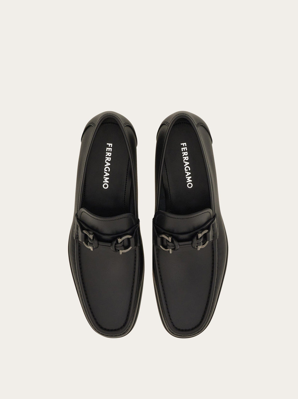 Gancini buckle loafer