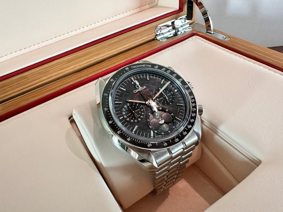 Omega Speedmaster Moonphase Meteorite Unworn 2025