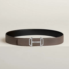 Royal belt buckle & Reversible leather strap 38 mm