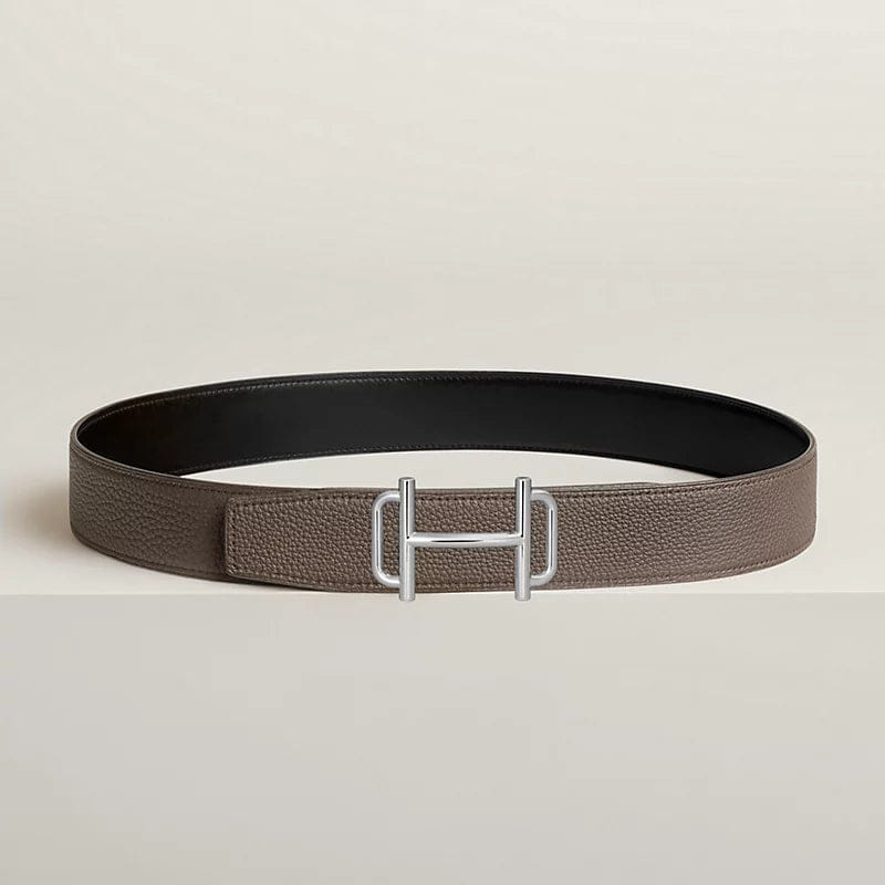 Royal belt buckle & Reversible leather strap 38 mm