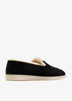 Prada Suede Black loafers