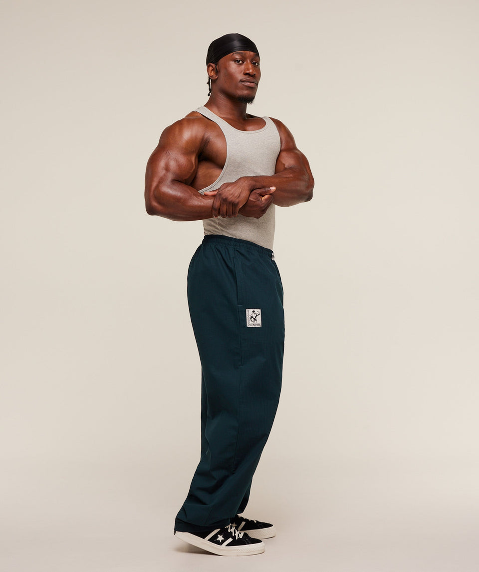 Gymshark Straight Leg Pumper Pants - Deep Petrol Blue