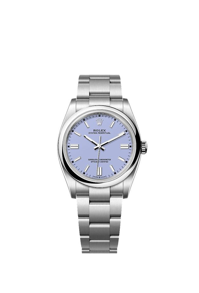 Rolex | Oyster Perpetual | 126000-0013 | Steel | 36mm mm | Steel | Purple | Automatic
