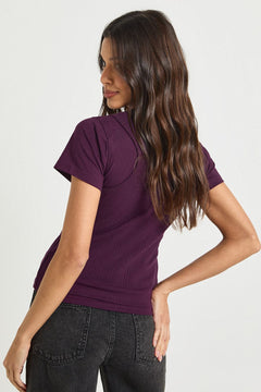 Rib Double Layer Racer Cap Sleeve Top