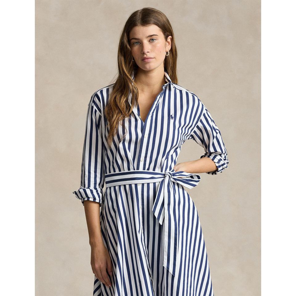 Ela Belted Shirt Dress