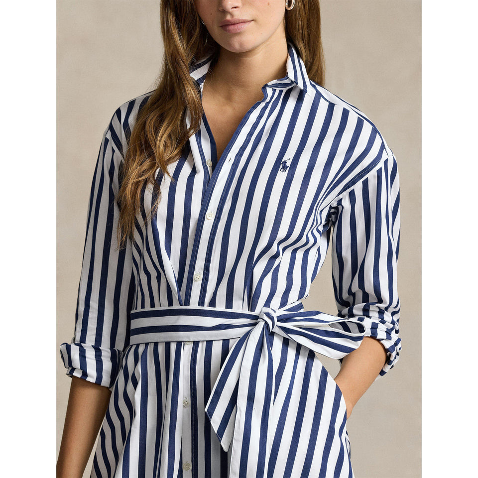 Ela Belted Shirt Dress