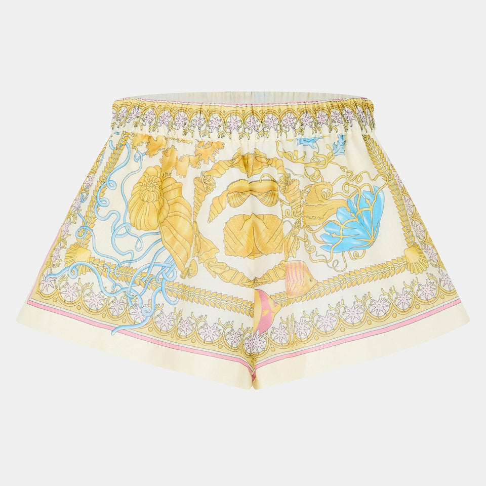 Adjustable Drawstring Beach Shorts