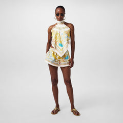 Adjustable Drawstring Beach Shorts