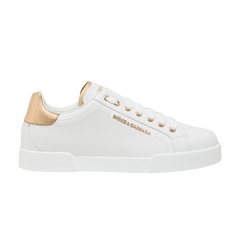 Dolce & Gabbana Portofino Low Lettering Logo - White Gold
