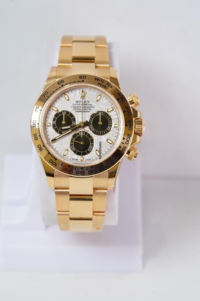 Rolex | Daytona | 116508 | Yellow gold | 40 mm | Yellow gold | Grey | Automatic