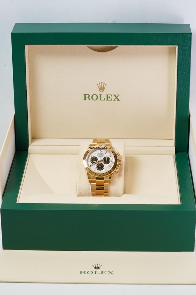 Rolex | Daytona | 116508 | Yellow gold | 40 mm | Yellow gold | Grey | Automatic