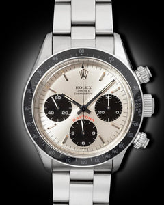 Rolex | Daytona | 6263 | Steel | 37 mm | Steel | Silver | Manual winding