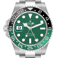 Rolex | GMT-Master II | 126729 | White gold | 40 mm | White gold | Green | Automatic