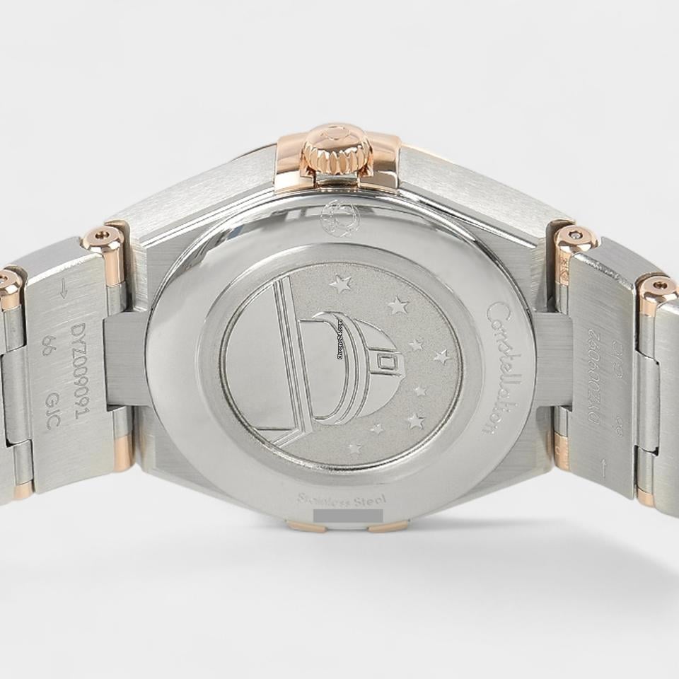 Omega Constellation Steel&Red gold / 28 mm / Box&Papers / 131.20.28.60.02.001